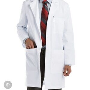 Barco Uniforms Men's White Professional Coat